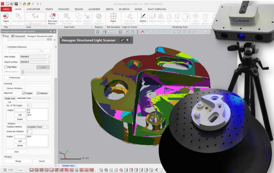 CAD模型工程软件Geomagic Design X v2022.0.0 中文激活版(附激活教程)插图