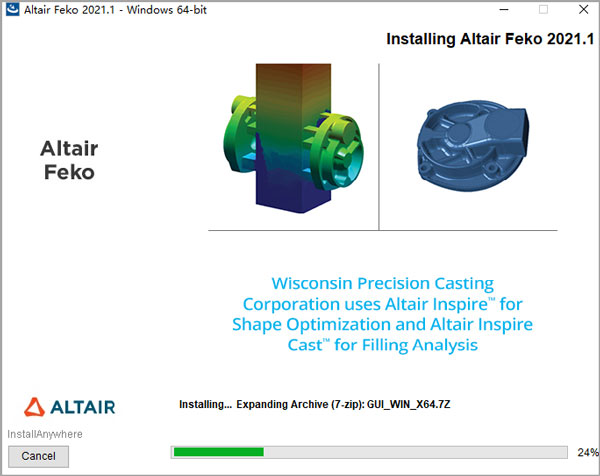 天线设计软件Altair HyperWorks Feko 2021 v1.0 破解版(附安装教程) 64位插图9