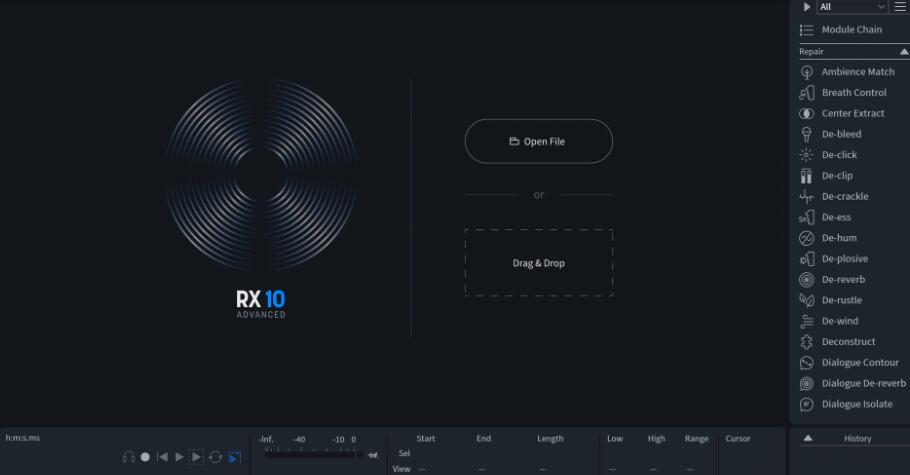 专业音频处理iZotope RX 10 Audio Editor Advanced v10.0 CE 一键直装破解版 X64插图