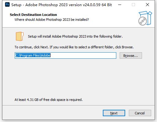 Adobe Photoshop 2023(ps2023) v24.0.0.59 中文直装版(附激活补丁+安装教程)插图1
