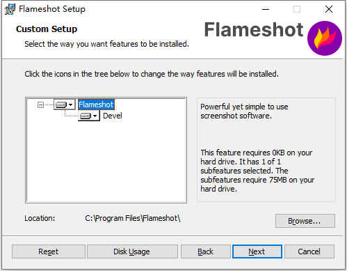 屏幕截图软件 Flameshot 12.1.0 中文安装版 win64插图2