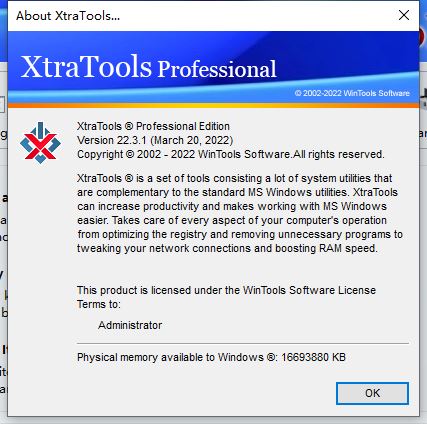 系统优化工具XtraTools Pro v22.3.1 32/64 专业破解版 附激活教程插图13