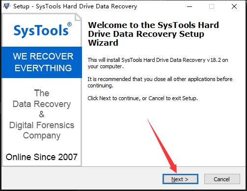 SysTools Hard Drive Data Recovery v18.2 中文破解版 附激活教程插图1