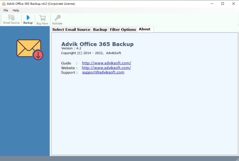 Office365备份软件 Advik Office 365 Backup v4.2 破解版插图11