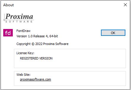 字体制作软件Proxima Font Draw v1.0 R4 破解版 附激活教程插图10