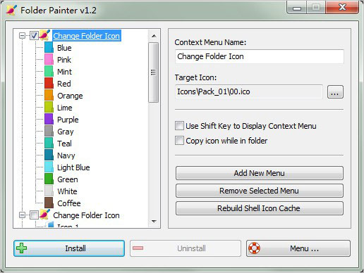 folder painter v1.3 中文版(附使用教程)插图1