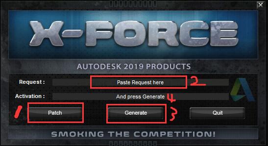 Autodesk2019全系列注册机 X-FORCE 免费绿色特别版(附序列号+使用方法) 32/64位插图11