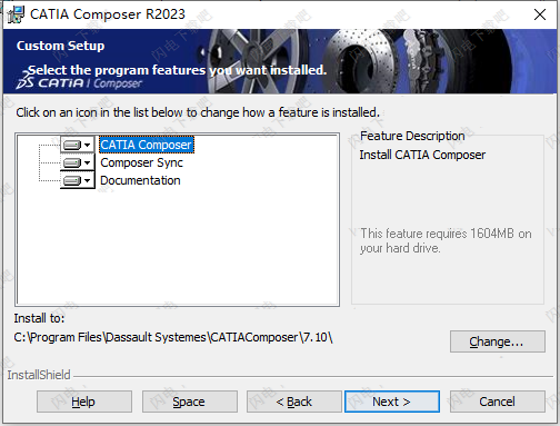 DS CATIA Composer R2023 v7.10.0.23145 中文激活版(附补丁+安装教程)插图3