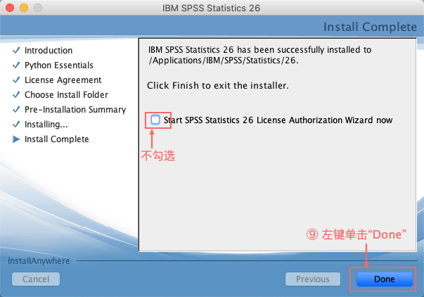 SPSS 26.0 Mac版下载安装及激活教程-9