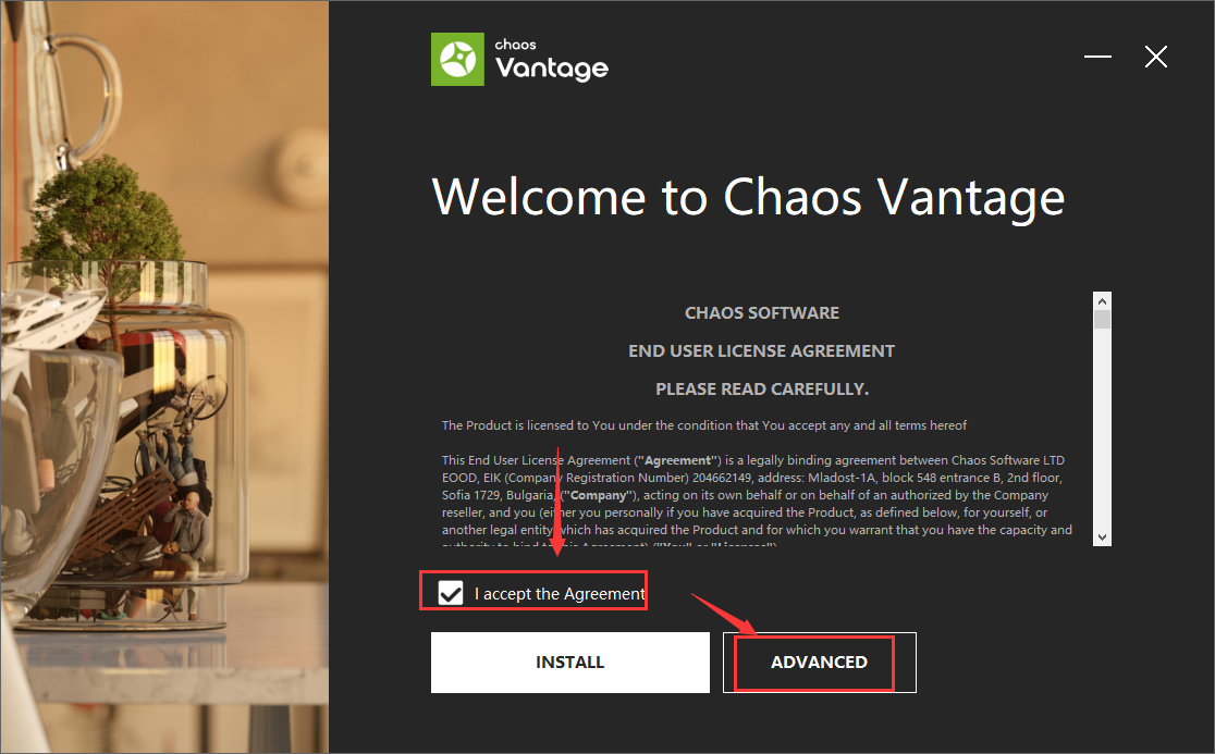 实时光线追踪渲染软件Chaos Vantage v1.8.2免费下载+破解补丁+安装教程-3