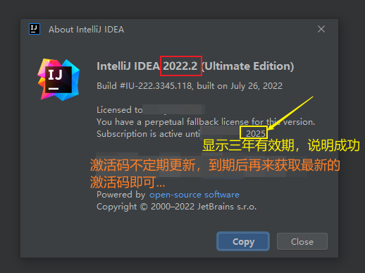 IntelliJ IDEA 2022.2永久破解激活教程-2
