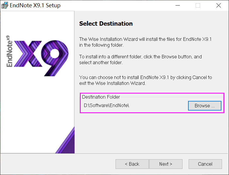Endnote X9 汉化版 下载和安装教程（附安装包）-7