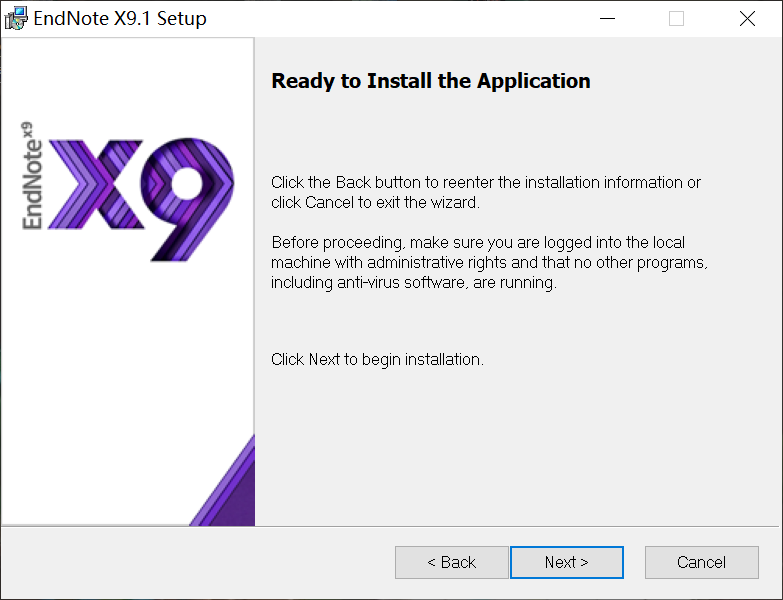 Endnote X9 汉化版 下载和安装教程（附安装包）-8