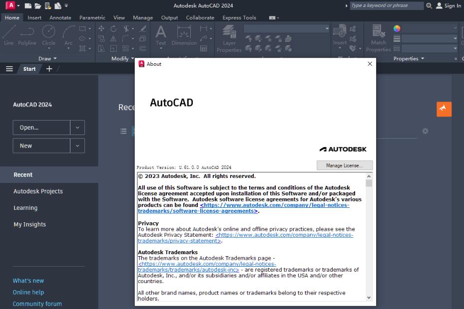 Autodesk AutoCAD 2024.0.1(cad2024) 中文/英文版((附激活补丁+安装教程)-1