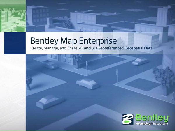 Bentley Map Enterprise V8i免费下载-1