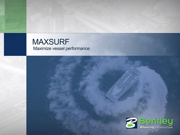 Bentley MAXSURF CONNECT Edition 21免费下载-1