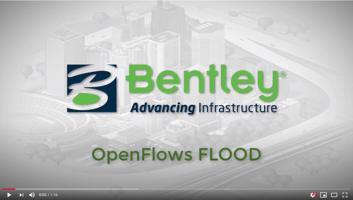 Bentley OpenFlows FLOOD Connect Edition 2019免费下载-1