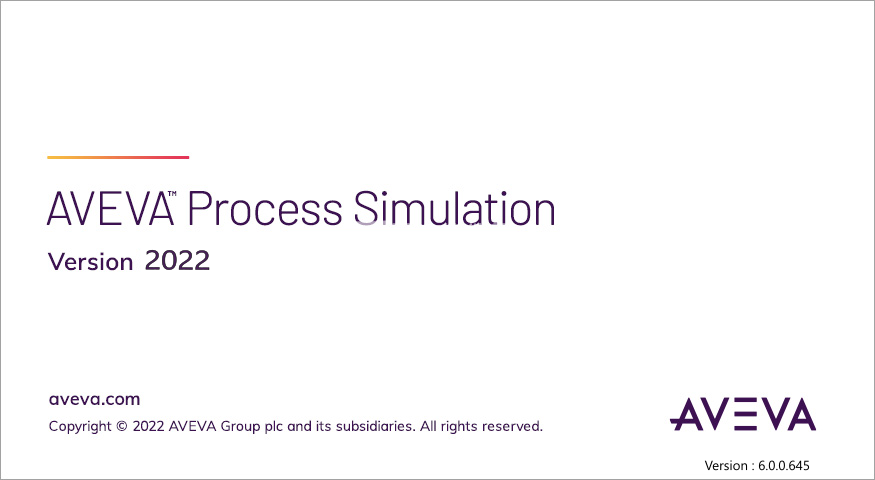 AVEVA Process Simulation 2022 x64 授权激活版(附破解文件+安装教程)-1