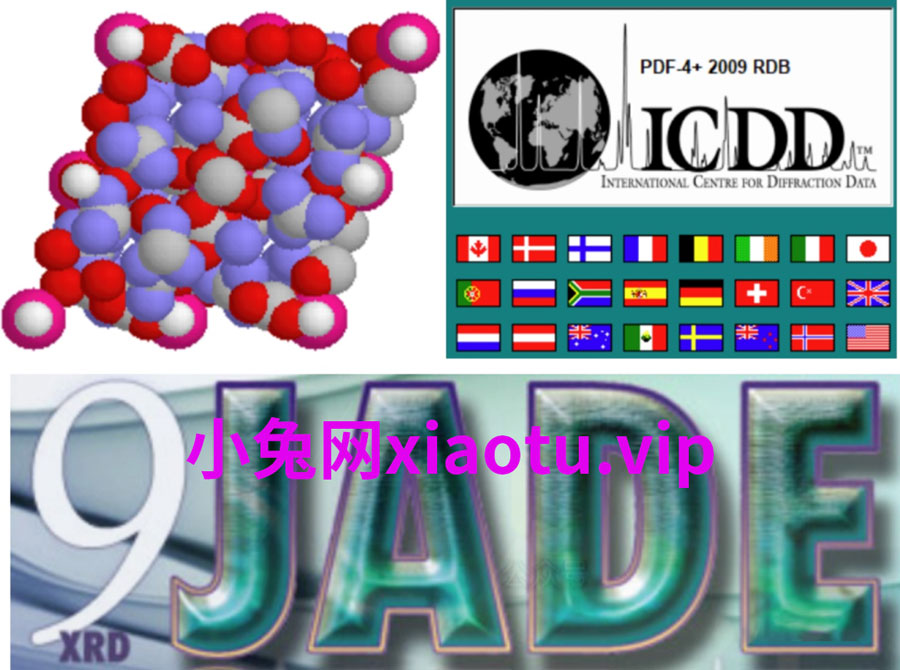 Jade 9.0、PDF4-2009、Findit晶体数据库下载安装图文教程-1