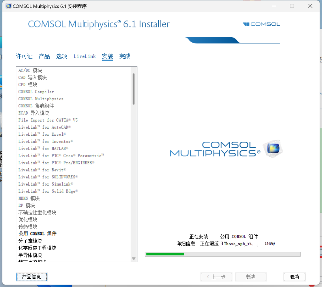 COMSOL6.1安装包下载COMSOL 6.1安装教程-12