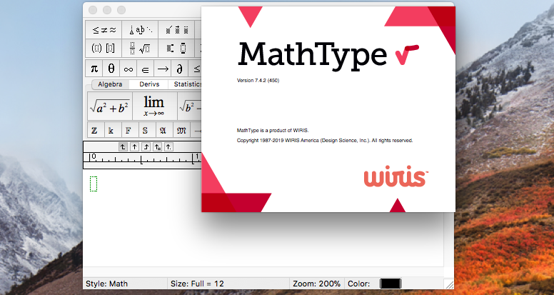 MathType 7.4.2 macOS免费下载 安装教程-4
