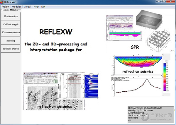 探地雷达软件ReflexW v9.5 免费版下载-1