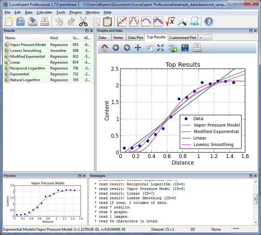 CurveExpert Professional 1.6.5软件免费下载-1