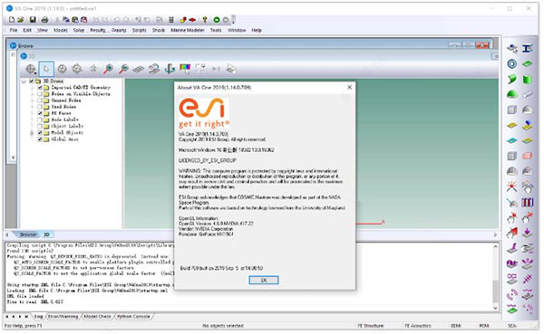 振动声学仿真软件 ESI VA ONE 2019/2021 免费激活版(激活教程+激活文件)-1