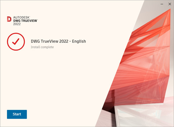 DWG TrueView 2022 免费下载 安装教程-1