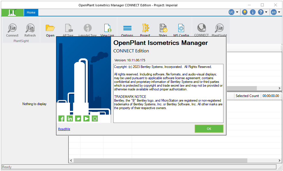 Bentley OpenPlant Isometrics Manager CONNECT Edition Update 11 Build.10.11.00.175 x64免费下载-1