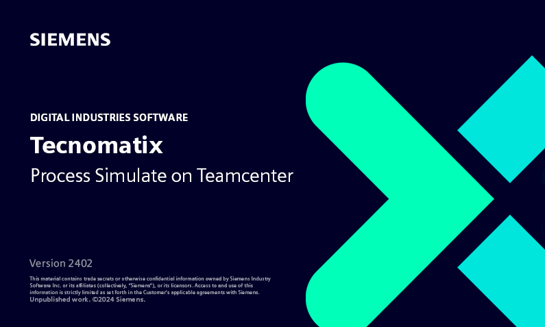 Siemens Tecnomatix Process Simulate 2402 x64免费下载-1