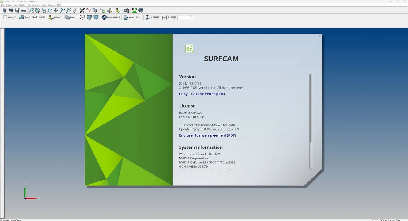 Vero SURFCAM 2023.1 Build 2023.1.2317.30 (x64)免费下载-1