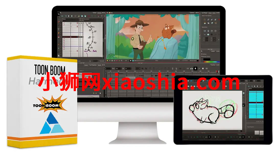 Toon Boom Harmony Premium 21.1 Build 18394 (x64) 多语言版合集下载-1