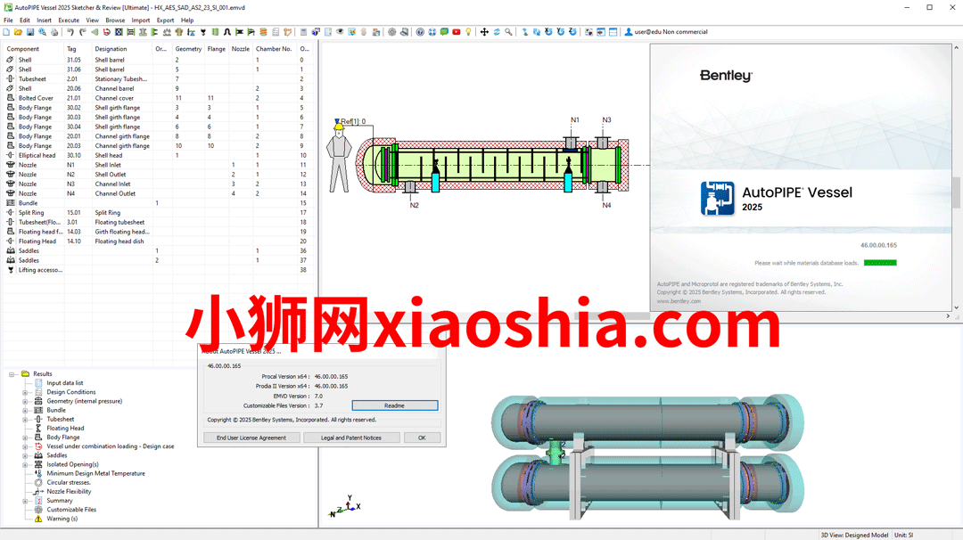 Bentley AutoPIPE Vessel 2025 version 46.00.00.165免费下载-1